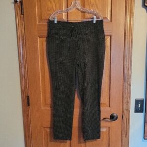 Jules & Leopold Black Polka Dot Trousers